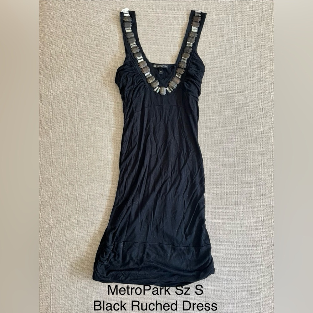 Metropark Ruched Mini Dress - Picture 3 of 7